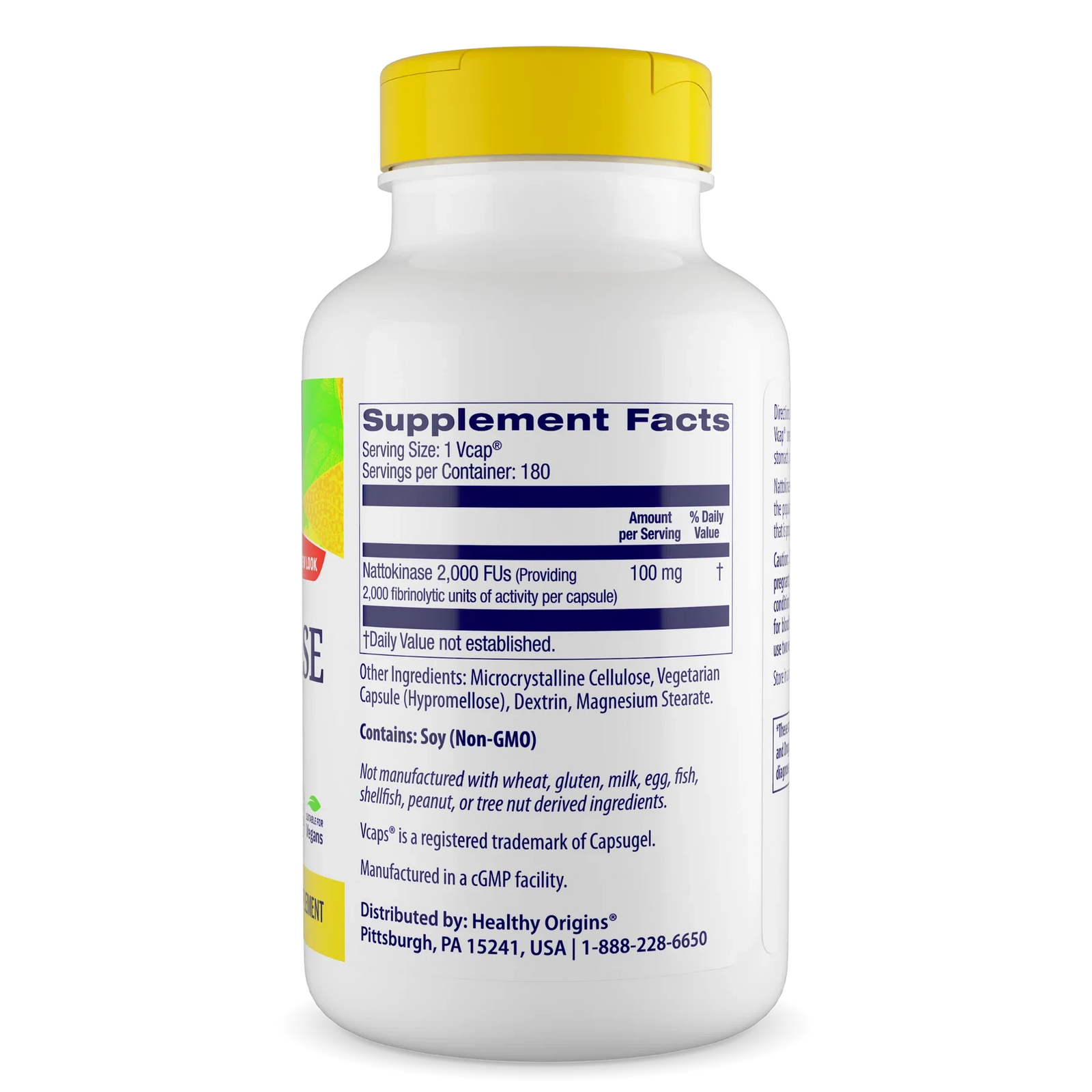 Nattokinase 2,000FUs // 100mg Healthy Origins NTS Newtown Supplement Store Sydney