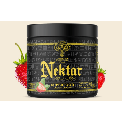 Nektar // Superfood-Style Daily Drink Mix Ambrosia Strawberry Lychee NTS Newtown Supplement Store Sydney