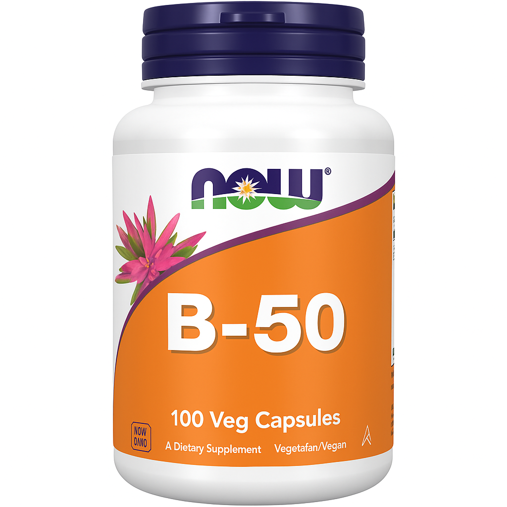 Now Foods B-50 - Nervous System Health Now Foods NTS Newtown Supplement Store Sydney