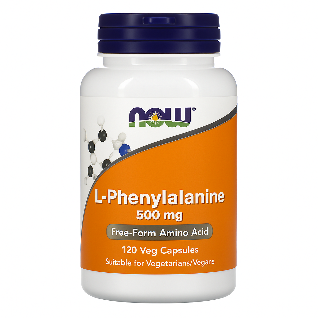 Now Foods L-Phenylalanine // 500mg 120 Caps Now Foods NTS Newtown Supplement Store Sydney