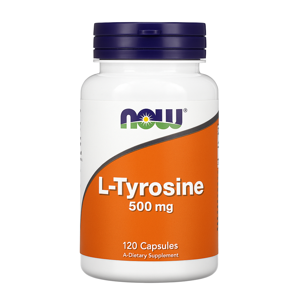 NOW Foods, L-Tyrosine 500 mg // 120 Capsules Now Foods NTS Newtown Supplement Store Sydney