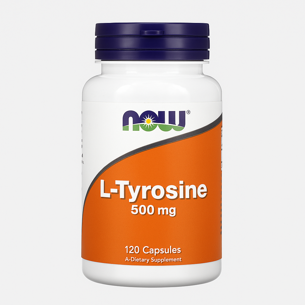 NOW Foods, L-Tyrosine 500 mg // 120 Capsules Now Foods NTS Newtown Supplement Store Sydney