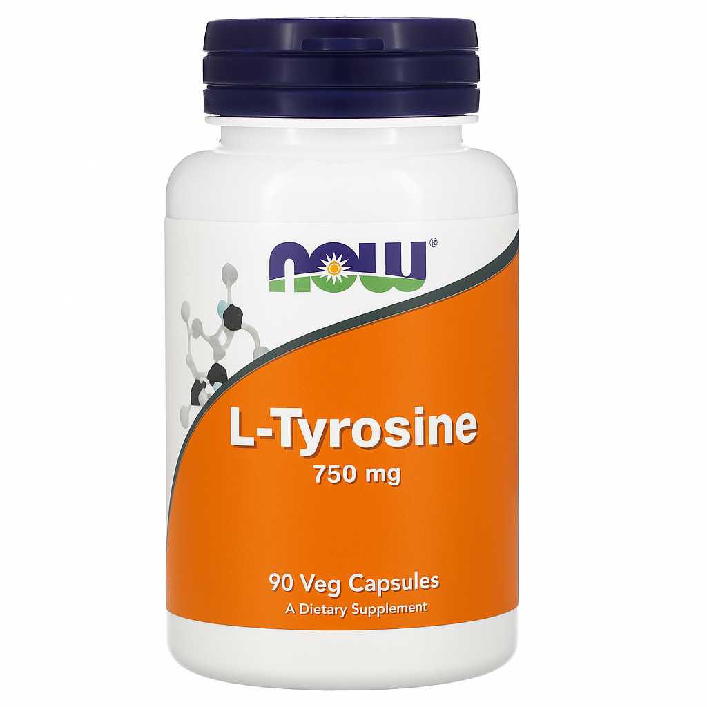 Now Foods L-Tyrosine 750 mg // Extra Strength Now Foods NTS Newtown Supplement Store Sydney