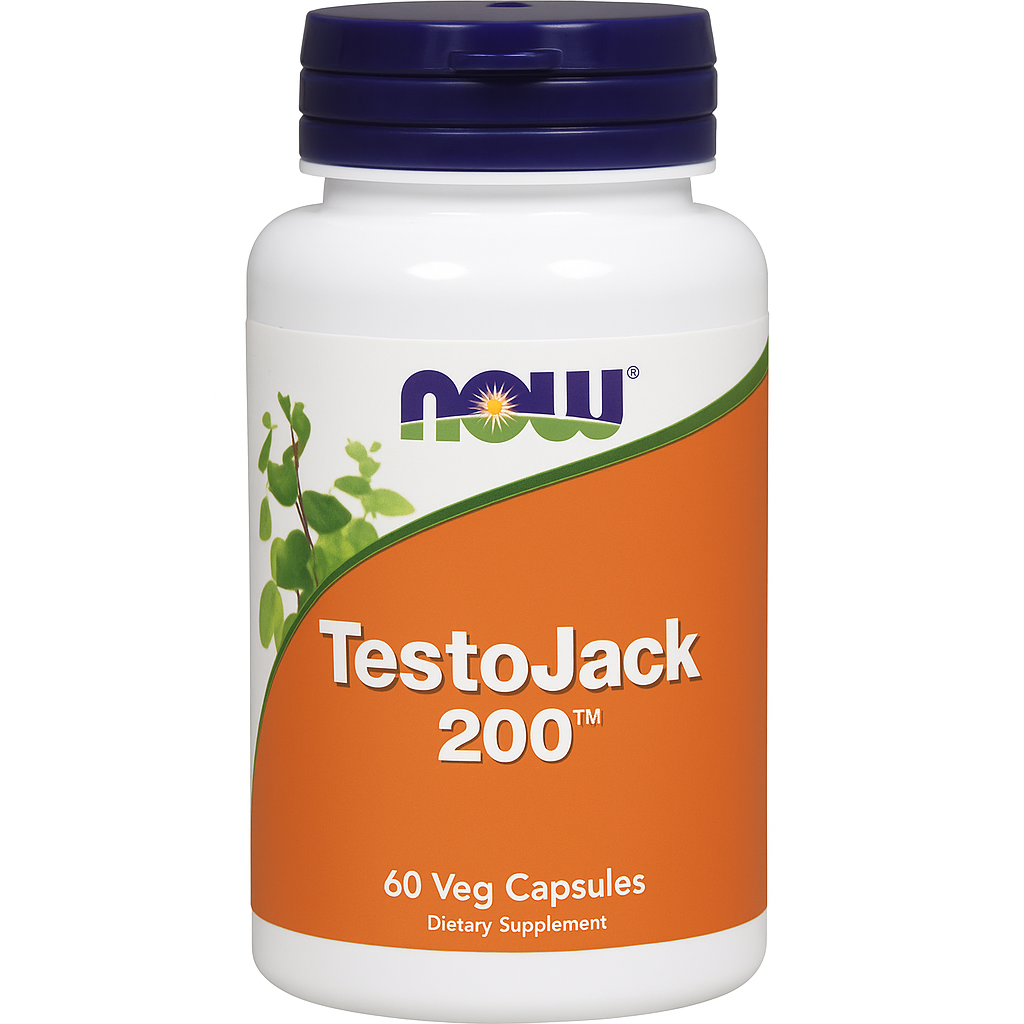 Now Foods TestoJack 200 60 caps Now Foods NTS Newtown Supplement Store Sydney