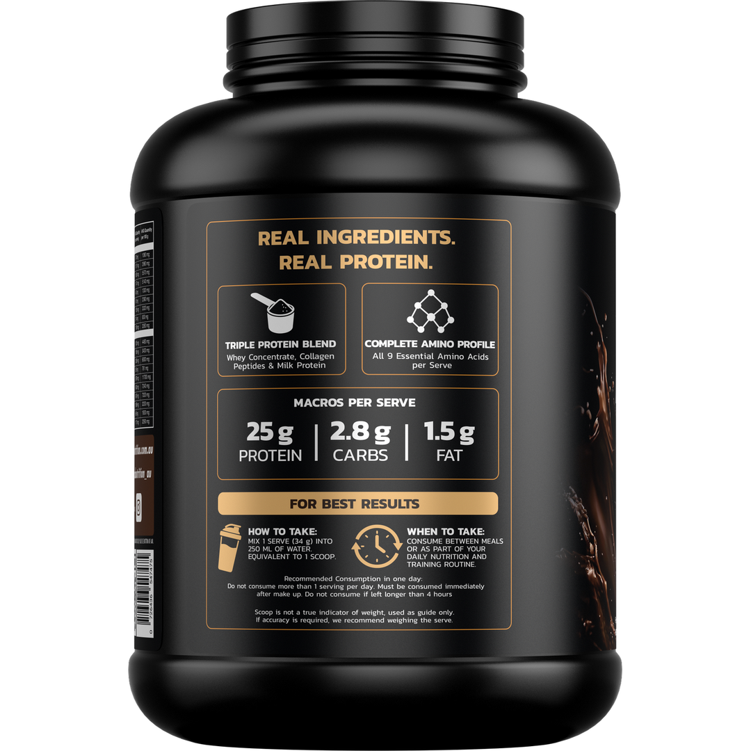 OCD Real Protein // 30 Serves OCD Nutrition NTS Newtown Supplement Store Sydney