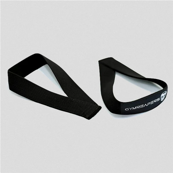 Olympic Lifting Straps // Durable Grip Support Gymreapers Black NTS Newtown Supplement Store Sydney