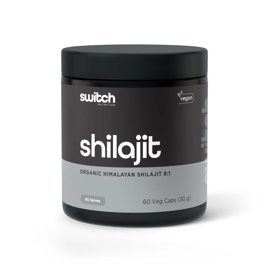 Organic Himalayan Shilajit 8:1 // 60 Veg Caps SWITCH NTS Newtown Supplement Store Sydney