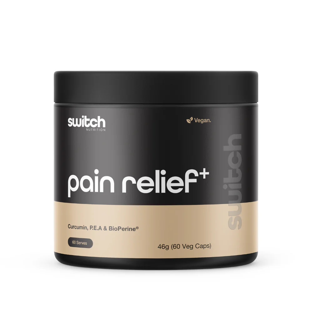 Pain Relief + // Curcumin &amp; P.E.A (60 Serves) SWITCH NTS Newtown Supplement Store Sydney