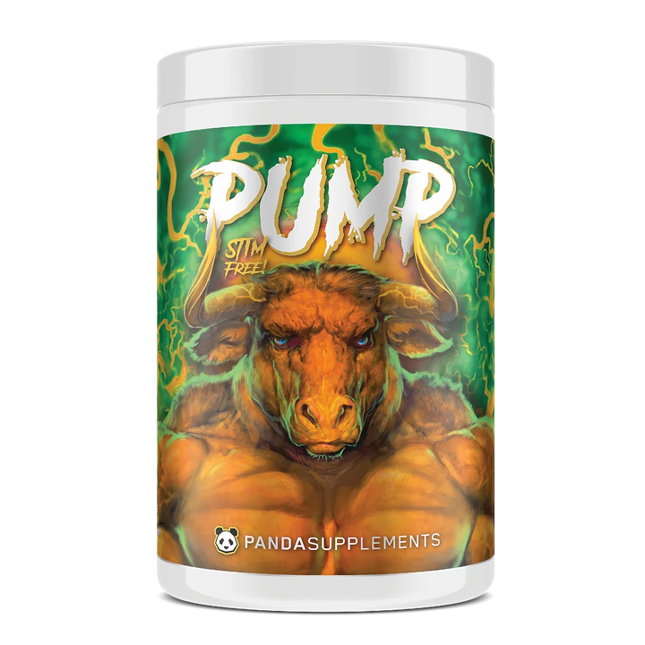 Panda Supps PUMP // STIM FREE PRE-WORKOUT Panda Supplements Sour Apple Melon Candy NTS Newtown Supplement Store Sydney