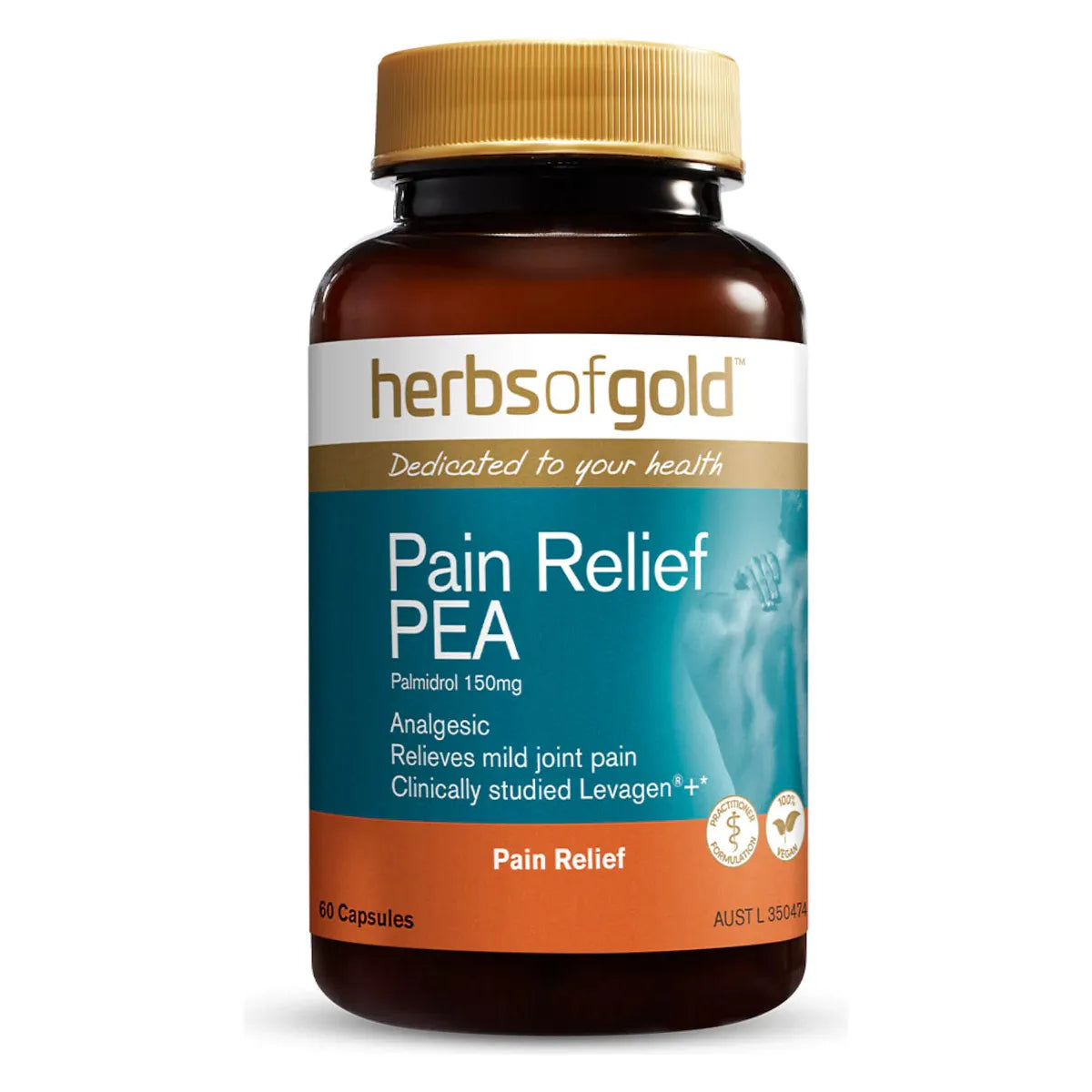 PEA // Pain-Relief Herbs of Gold NTS Newtown Supplement Store Sydney