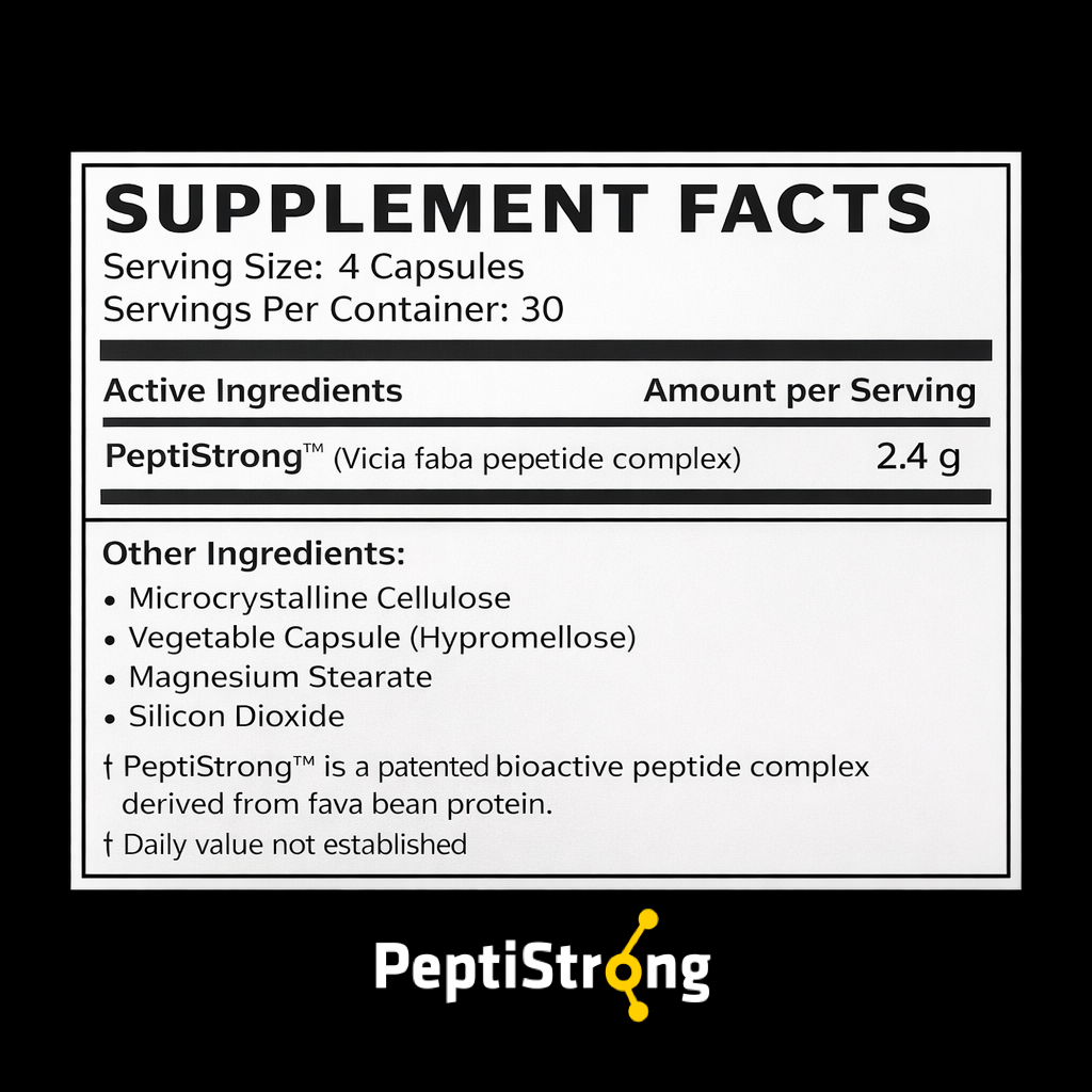 PeptiStrong // 2.4g 30 Serves Ultra Labs NTS Newtown Supplement Store Sydney