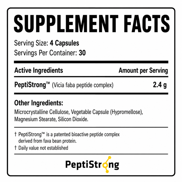 PeptiStrong // 2.4g 30 Serves Ultra Labs NTS Newtown Supplement Store Sydney