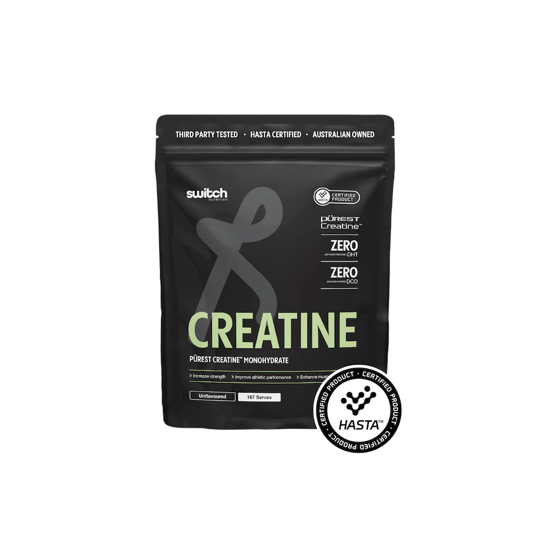 PERFORM Purest Creatine Monohydrate // HASTA Certified SWITCH NTS Newtown Supplement Store Sydney