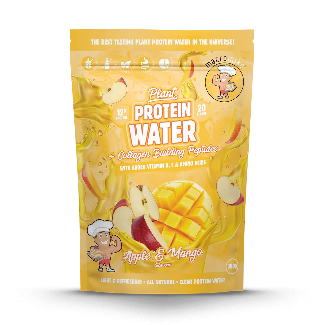 Plant Protein Water // Protein Water + Collagen Macro Mike NTS Newtown Supplement Store Sydney