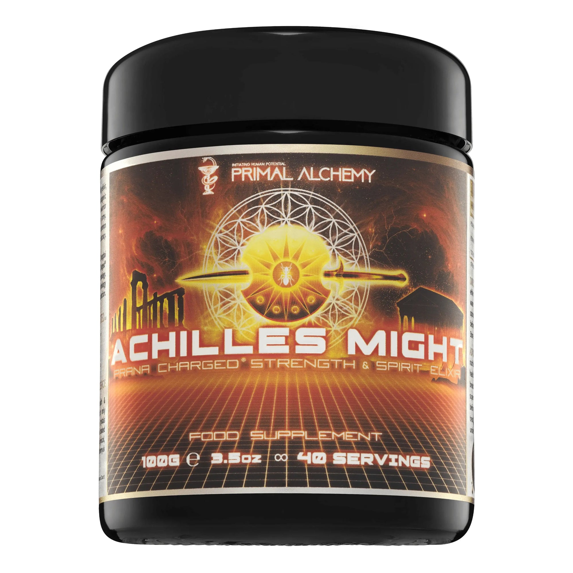 Primal Alchemy // Achilles Might // Prana Charged Elixir Primal Alchemy NTS Newtown Supplement Store Sydney