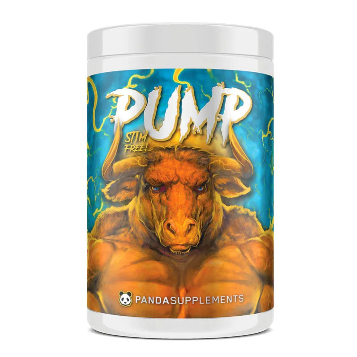 PUMP // STIM FREE PRE-WORKOUT Panda Supplements Peach Gummy Rings NTS Newtown Supplement Store Sydney
