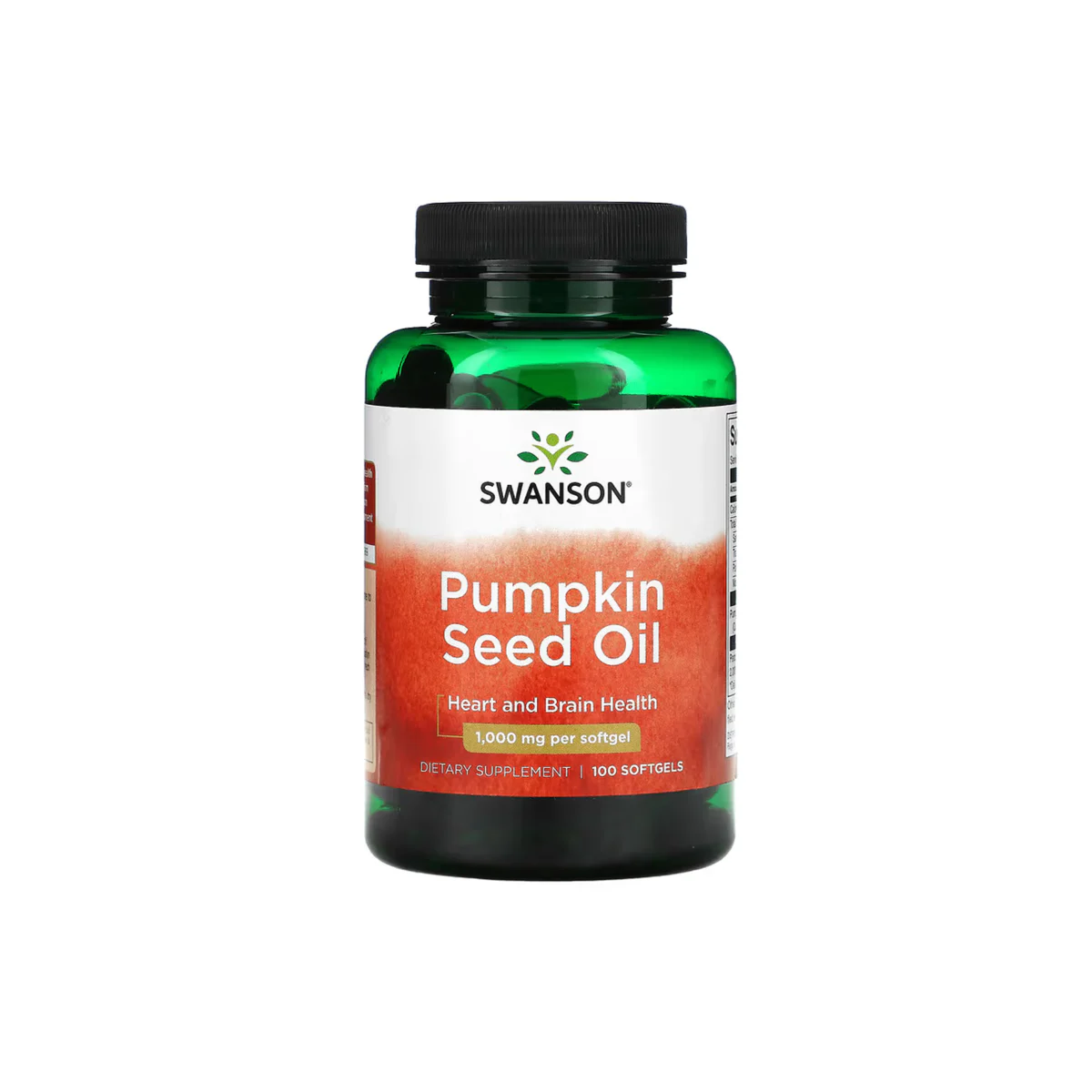 Pumpkin Seed Oil 1,000mg // 100 Softgels Swanson NTS Newtown Supplement Store Sydney