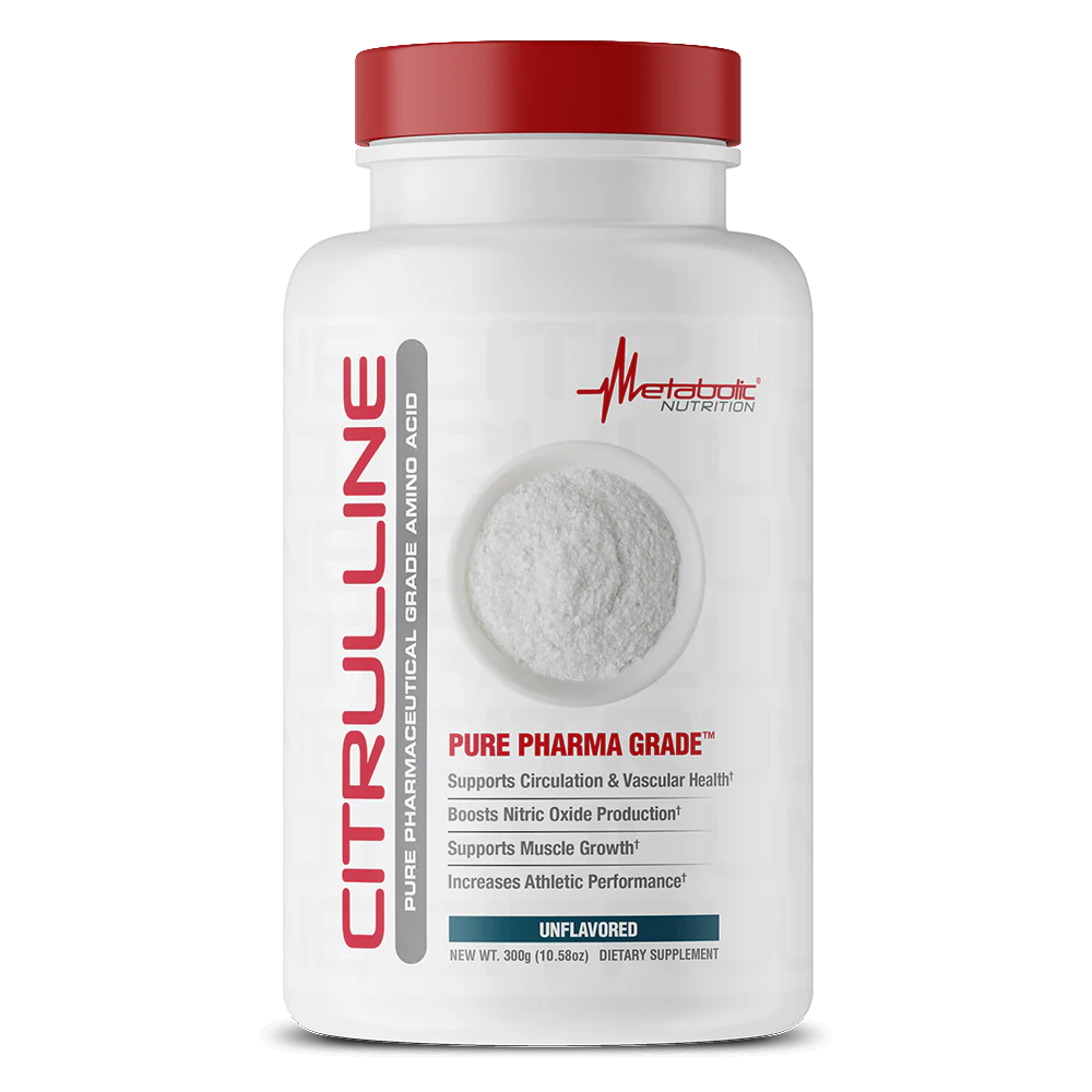 Pure  Citrulline // Unflavoured 300g Metabolic Nutrition NTS Newtown Supplement Store Sydney