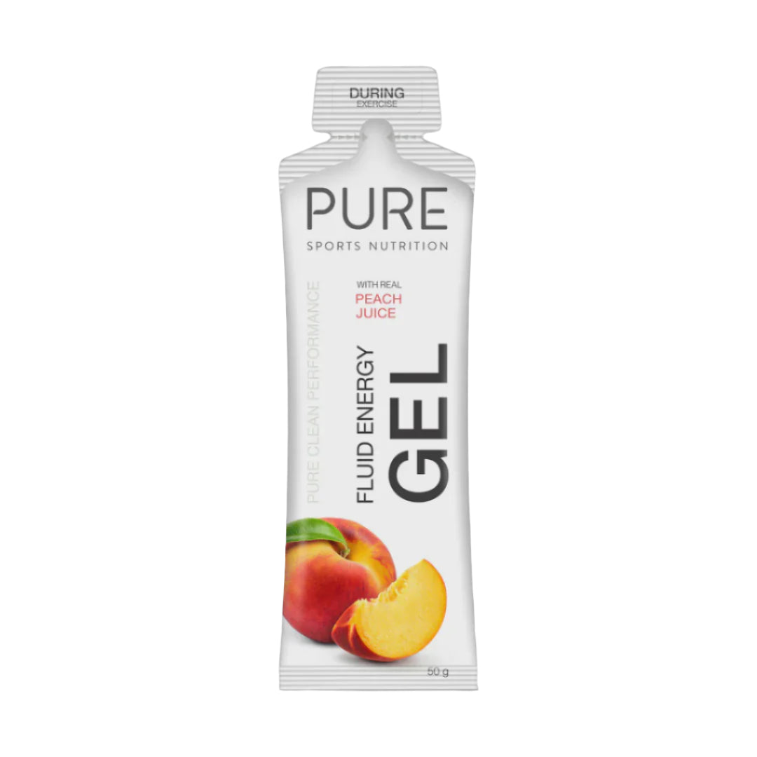 PURE Fluid Energy Gel // 26g Carbohydrates PURE SPORTS NUTRITION NTS Newtown Supplement Store Sydney