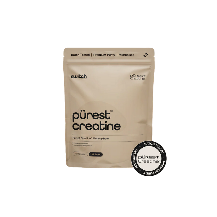 Purest Creatine Monohydrate // 500g SWITCH NTS Newtown Supplement Store Sydney