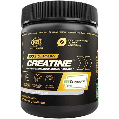 PVL Gold Series 100% Creapure Creatine PVL 240g NTS Newtown Supplement Store Sydney