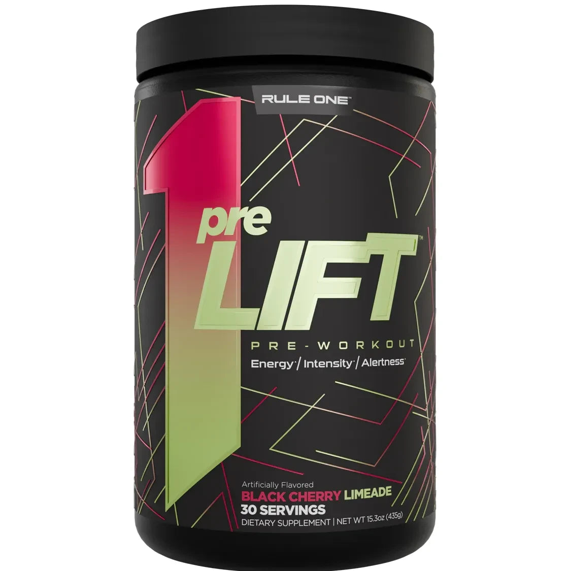 R1 Pre Lift // Pre-Workout Rule 1 Black Cherry Limeade NTS Newtown Supplement Store Sydney