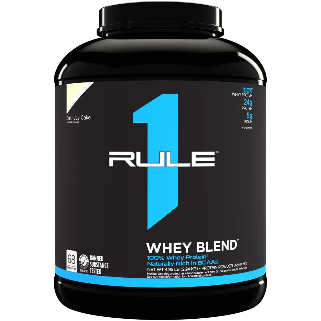 R1 WHEY BLEND // 5 LB Rule 1 Birthday Cake / 5 LB NTS Newtown Supplement Store Sydney