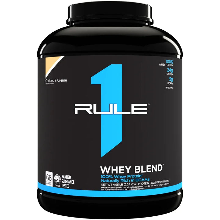 R1 WHEY BLEND // 5 LB Rule 1 Cookies &amp; Creme / 5 LB NTS Newtown Supplement Store Sydney