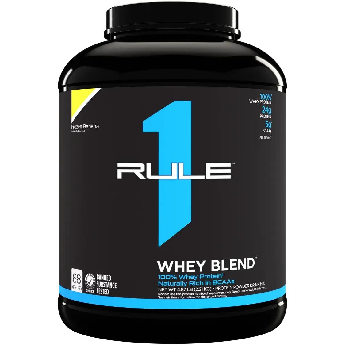 R1 WHEY BLEND // 5 LB Rule 1 Frozen Banana / 5 LB NTS Newtown Supplement Store Sydney