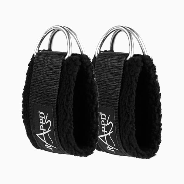 Rappd Padded Ankle Strap with D-Rings Rappd Black NTS Newtown Supplement Store Sydney