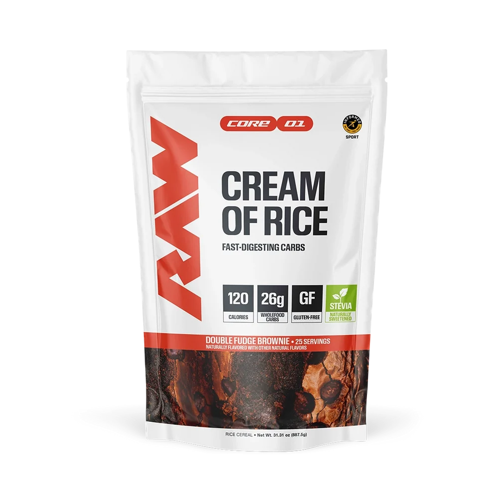 RAW Nutrition Cream of Rice RAW Double Fudge Brownie NTS Newtown Supplement Store Sydney