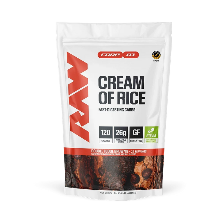 RAW Nutrition Cream of Rice RAW Double Fudge Brownie NTS Newtown Supplement Store Sydney