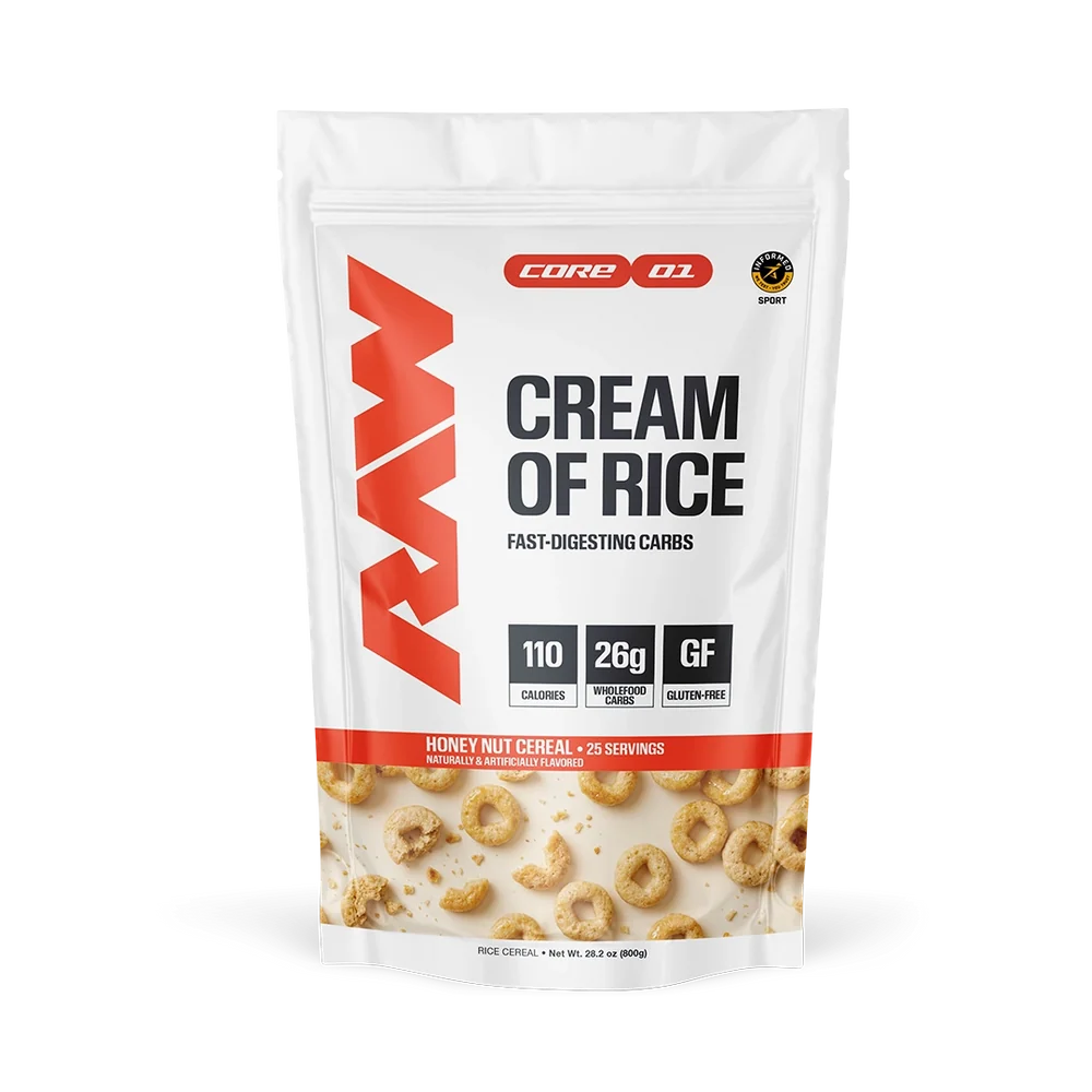 RAW Nutrition Cream of Rice RAW Honey Nut Cereal NTS Newtown Supplement Store Sydney
