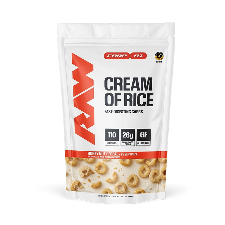 RAW Nutrition Cream of Rice RAW Honey Nut Cereal NTS Newtown Supplement Store Sydney