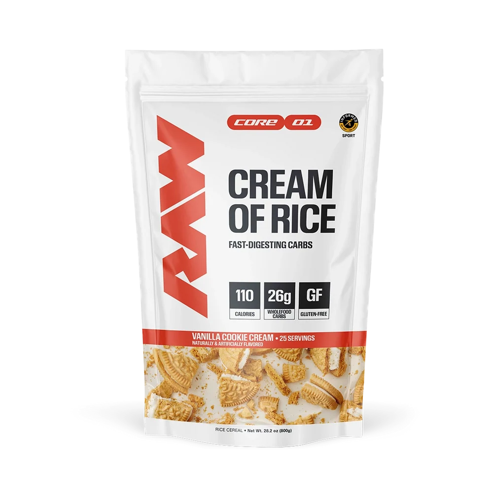 RAW Nutrition Cream of Rice RAW Vanilla Cookie Cream NTS Newtown Supplement Store Sydney