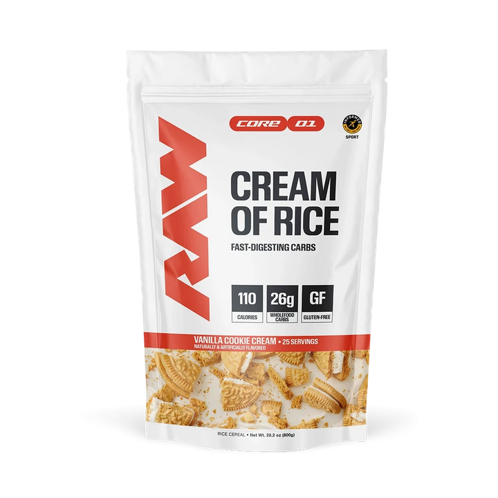 RAW Nutrition Cream of Rice RAW Vanilla Cookie Cream NTS Newtown Supplement Store Sydney
