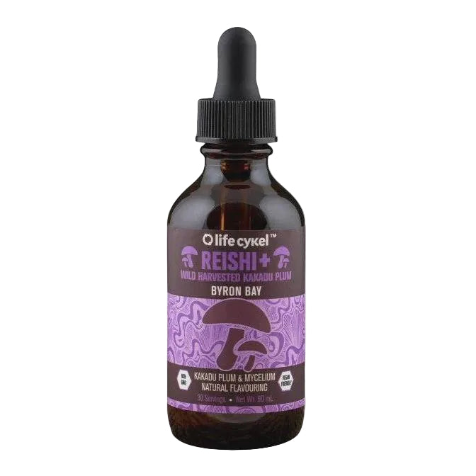 Reishi Double Extract Dropper // 30 servings Life Cykel NTS Newtown Supplement Store Sydney