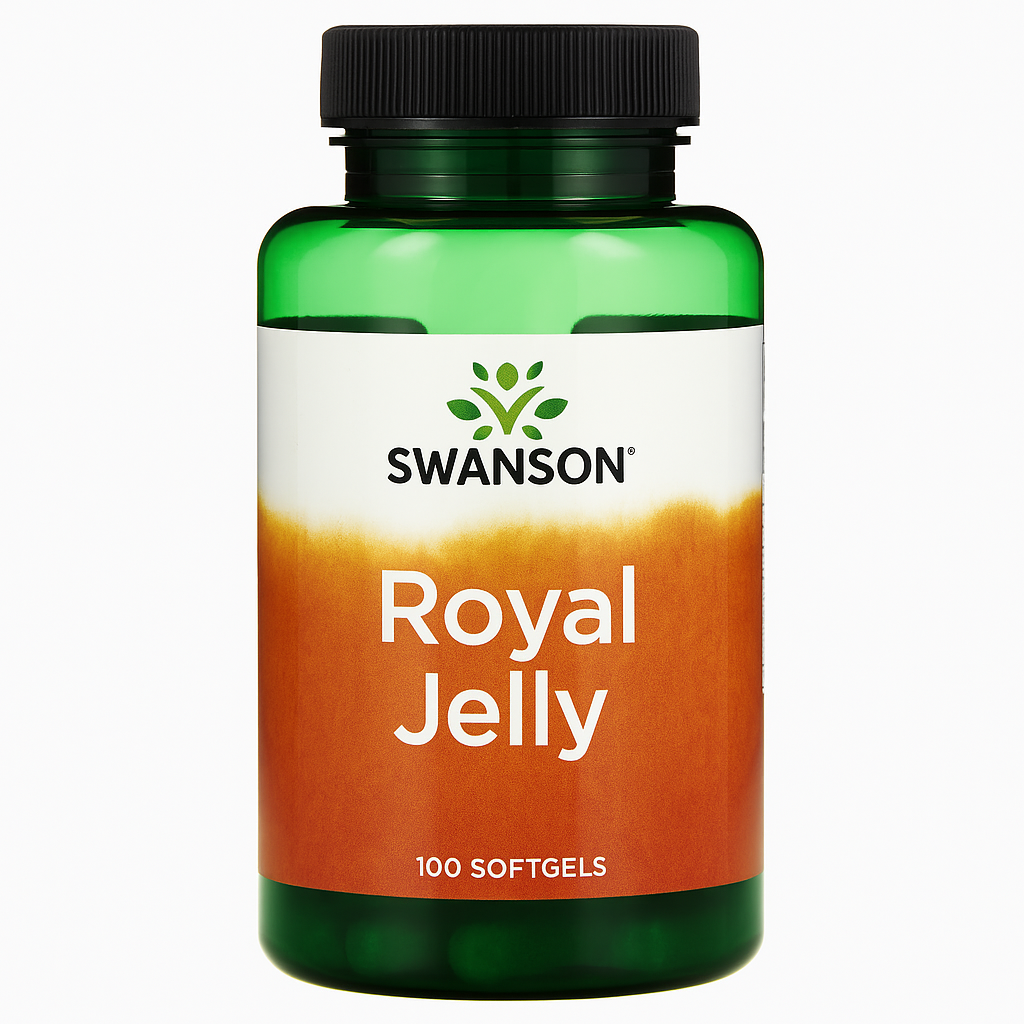 ROYAL JELLY //  Max Strength, 100 Softgels Swanson NTS Newtown Supplement Store Sydney