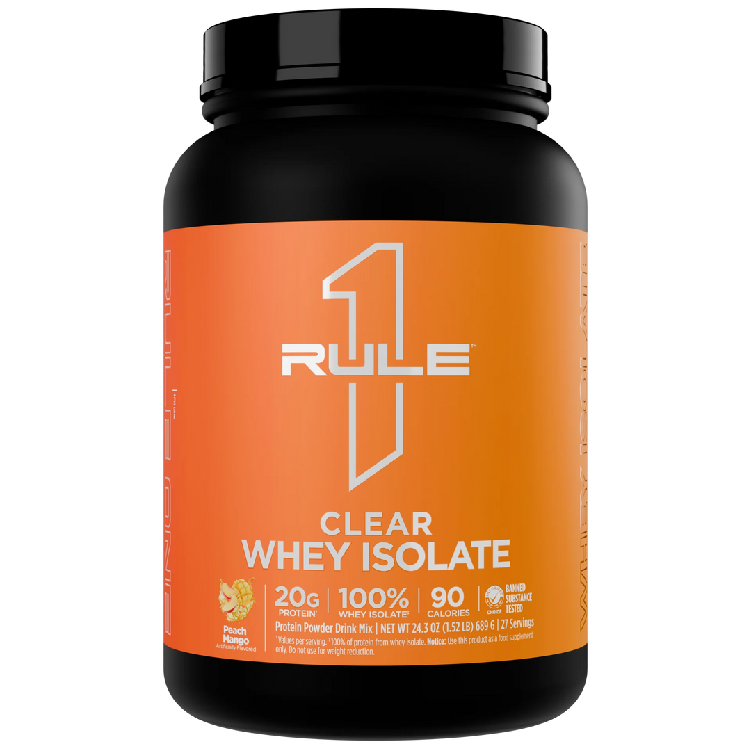 Rule 1 Clear Whey Isolate // 20g Protein Rule 1 NTS Newtown Supplement Store Sydney