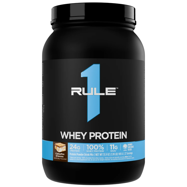 Rule 1 WHEY BLEND // 2 LB Rule 1 Campfire Smores / 2 LB NTS Newtown Supplement Store Sydney