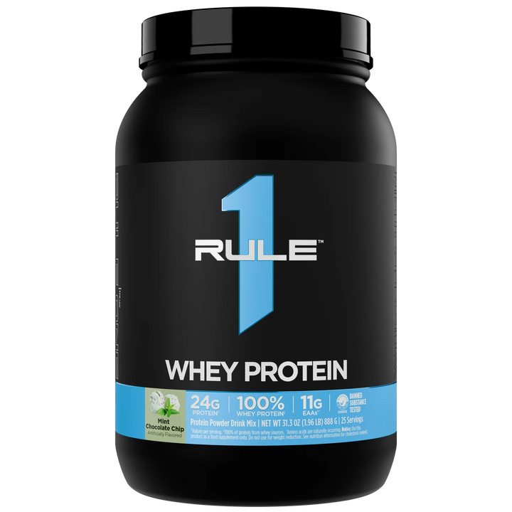 Rule 1 WHEY BLEND // 2 LB Rule 1 Mint Chocolate Chip / 2 LB NTS Newtown Supplement Store Sydney