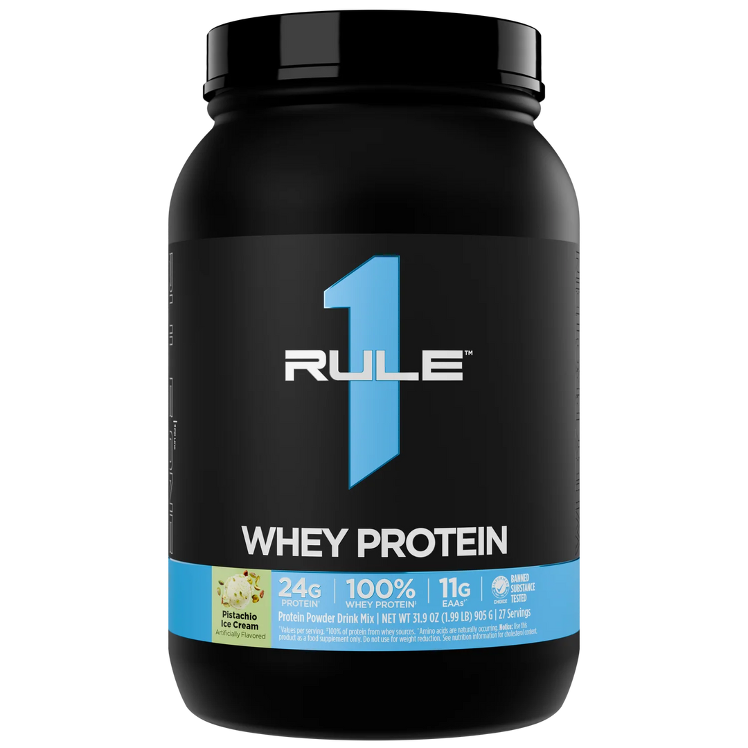 Rule 1 WHEY BLEND // 2 LB Rule 1 Pistachio Ice Cream / 2 LB NTS Newtown Supplement Store Sydney