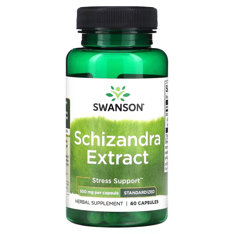 Schizandra Extract // Stress Support 500mg Swanson NTS Newtown Supplement Store Sydney