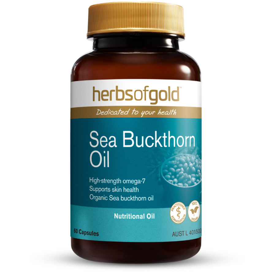 Sea Buckthorn Oil // Skin Health Herbs of Gold NTS Newtown Supplement Store Sydney