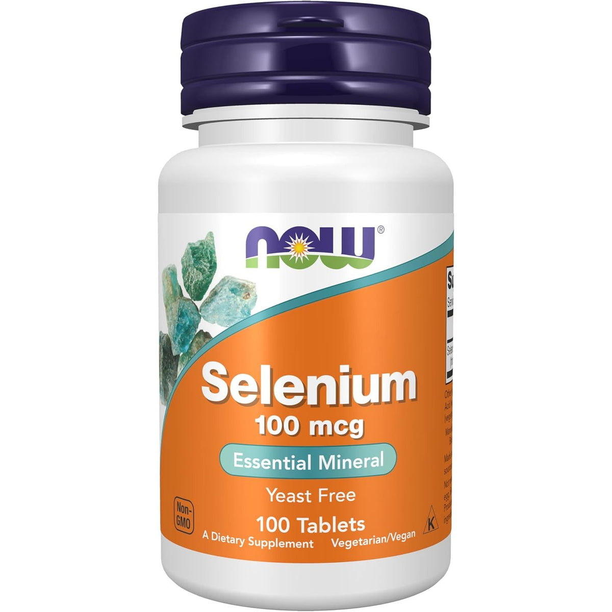 Selenium 100mcg // 100 Tablets Now Foods NTS Newtown Supplement Store Sydney