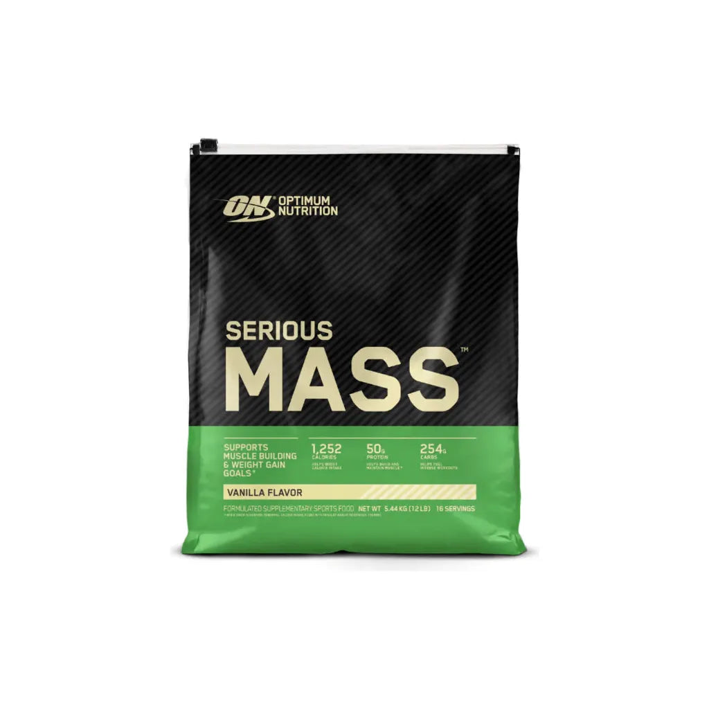 SERIOUS MASS // 5.44kg Optimum Nutrition Vanilla NTS Newtown Supplement Store Sydney