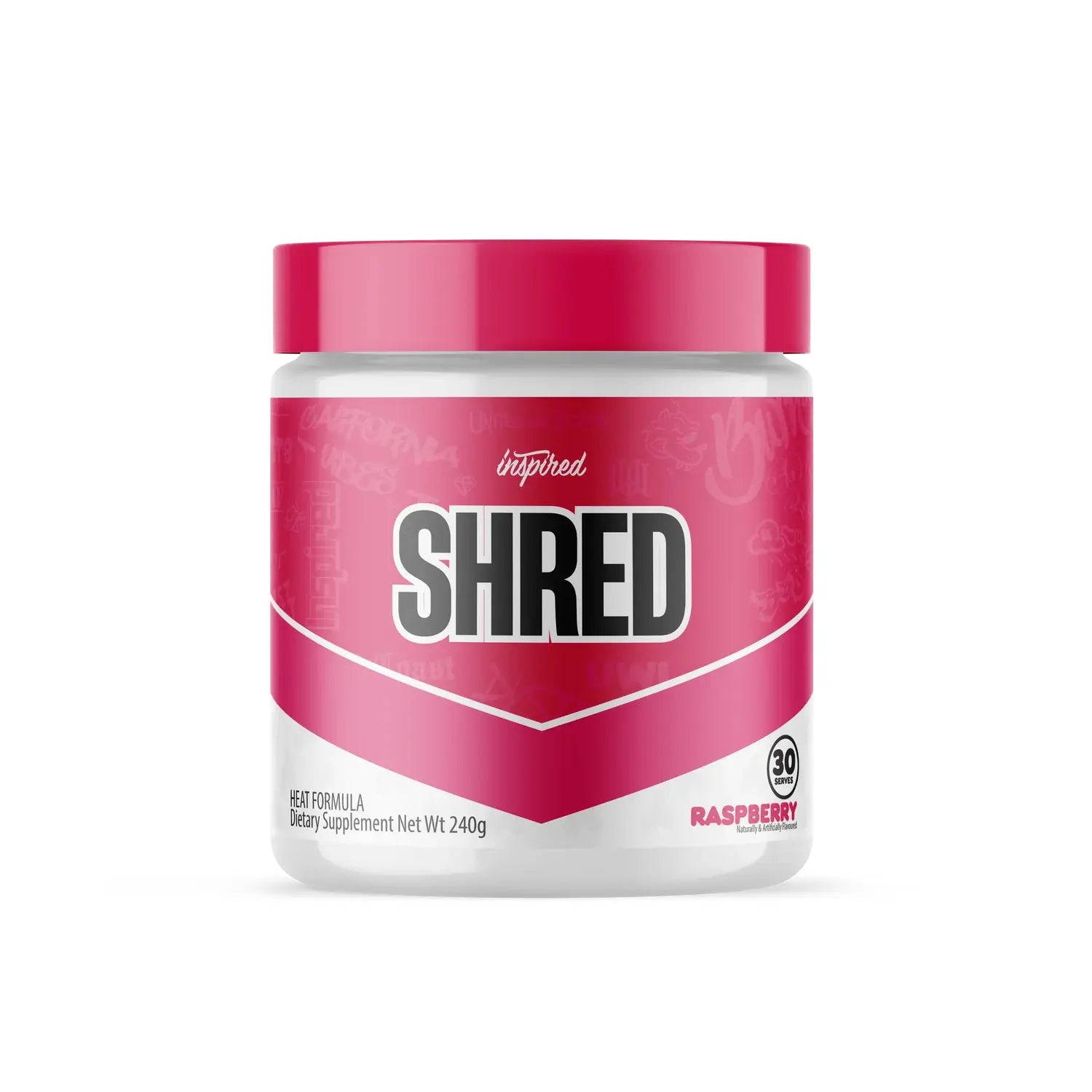 SHRED // Heat Formula 30 Servings Inspired Nutraceuticals Raspberry NTS Newtown Supplement Store Sydney