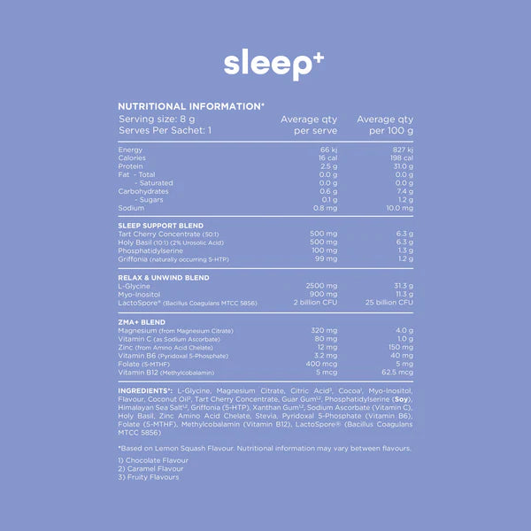 sleep+ // Magnesium, Relaxation &amp; Sleep Support (Chocolate -30servings) SWITCH NTS Newtown Supplement Store Sydney
