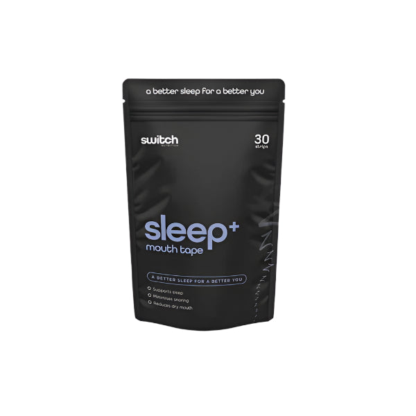 sleep+ mouth tape // Minimise Snoring (30 strips) SWITCH NTS Newtown Supplement Store Sydney