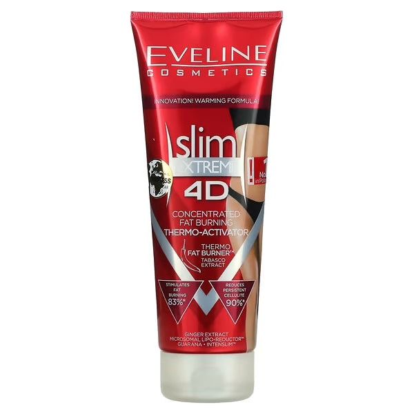 Slim Extreme 4D // Topical Thermo-Activator EVELINE Cosmetics NTS Newtown Supplement Store Sydney